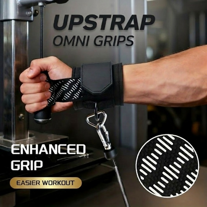 Upstrap Omni Grips (2 in 1 lifting straps)